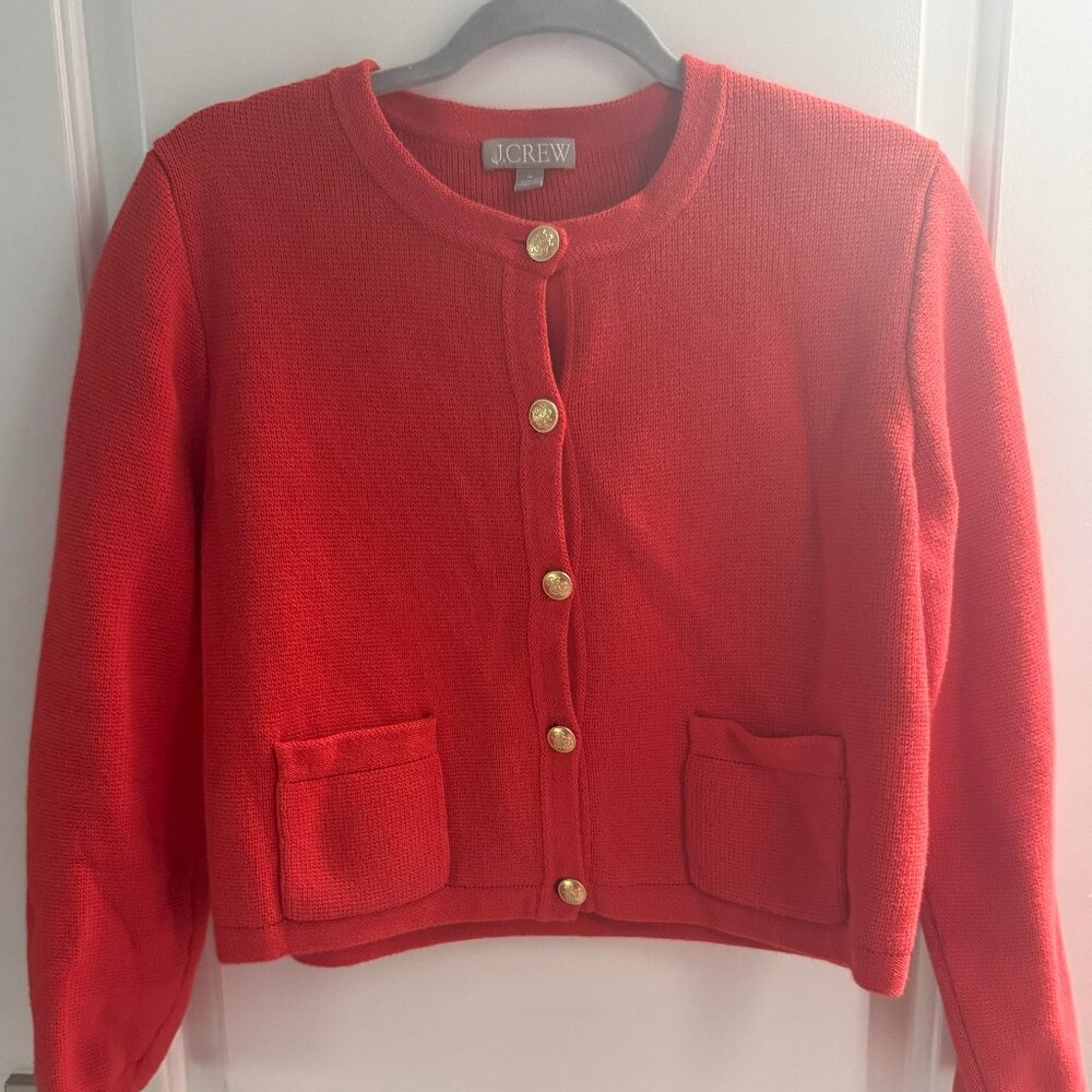 JCrew Emilie sweater lady jacket